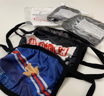 POLY-COTTON FACE SHIELD