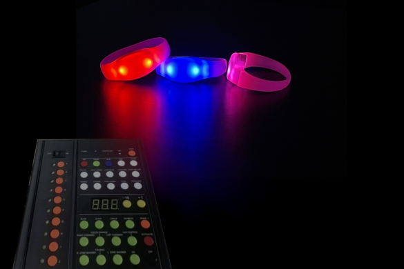 Remote Controlled LED Wristbands