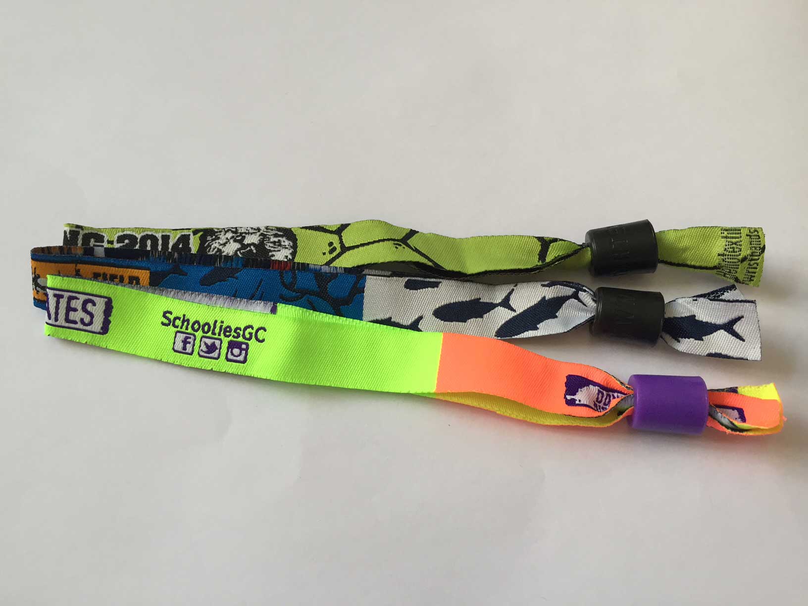 SLIDE LOCK 2.0 WRISTBANDS