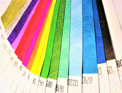 19 mm Tyvek Wristband