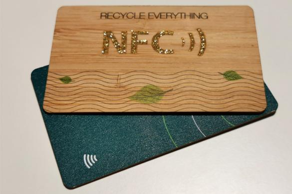 Wooden RFID Cards